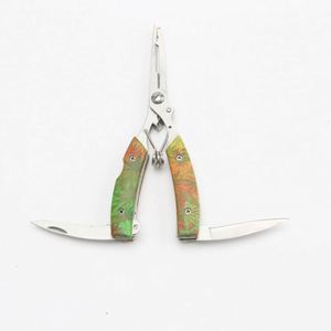 Pince de pêche multifonctionnelle Flying Camouflage Road Forceps en acier à haute teneur en carbone durable pour la pêche en mer, en bateau, sur la plage, en rivière et en lac - Product Image 6