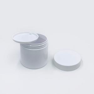 Pot en plastique noir vide 100ml 120ml 150ml 200ml 250ml, pot cosmétique noir, pot pour crème pour le visage, pots en PET noirs - Product Image 4