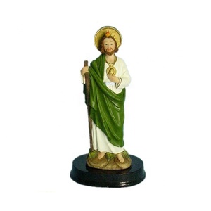 5 pouces Résine Décoration De <span class=keywords><strong>La</strong></span> Maison Articles Religieux Saint Jude Statues - Product Image 1