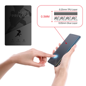 Protector de Pantalla Mate para Teléfono Móvil, Lámina Antiespía, Peliculas Para Celular Mica Hidrogel, Privacidad - Product Image 3