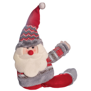 Cortina de Luces Navideñas con Clips, Adorno Colgante de Papá Noel de Peluche, Decoración para el Hogar y la Habitación - Product Image 5
