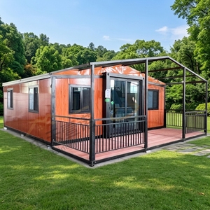 Casa Contenedor Expandible de 20 pies, Kit de Casa Pequeña Prefabricada con Solárium Integrado, Casa de Huéspedes, Anexo, Oficina, Dormitorio - Product Image 1