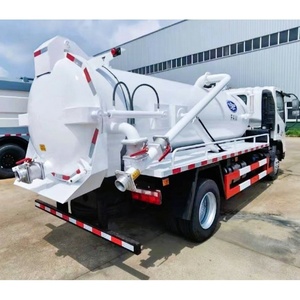 Camion d'aspiration des eaux usées FAW 4x2, camion de transport des eaux usées par aspiration, prix d'usine bas, à vendre - Product Image 5