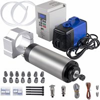 Hochgeschwindigkeits-CNC-Spindel wasser gekühlt 0,8 kW 2,2 kW 3,2 kW 3,7 kW 5,5 kW 7,5 kW 24000 U/min ER20 Spindel motor zum Fräsen