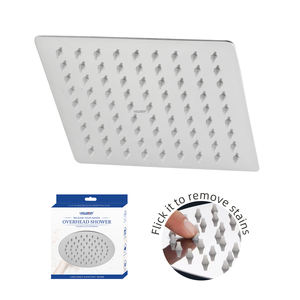 หัวฝักบัว4นิ้ว6นิ้วแรงดันสูงหัวฝักบัว15ซม. SUS201สี่เหลี่ยมบางพิเศษ304 - Product Image 2