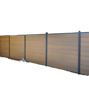 Cercas de Aluminio para Propiedades, Paneles de Cercado de Privacidad para Exteriores, Seguridad para el Hogar, Cercas Metálicas de Aluminio con Listones Horizontales para Jardín y Patio - Product Image 4