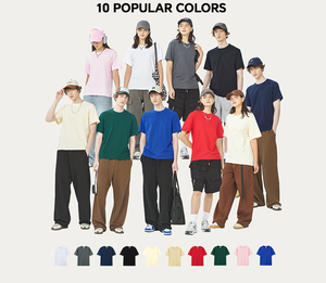 Venta al por mayor en blanco liso personalizado de gran tamaño de algodón peinado 220gsm camiseta 220 Gsm manga corta Uomo Fur Manner camiseta - Product Image 2