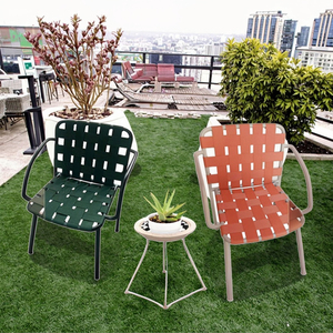 Conjunto de Mesa y Sillas de <span class=keywords><strong>Bambú</strong></span> para Exteriores, Resistente al Agua y a los Rayos UV, para Patio, <span class=keywords><strong>Terraza</strong></span>, Jardín o Cafetería - Product Image 3