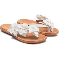 Sandales plates légères à enfiler pour femme, tendance mode, à bout ouvert, pour le printemps et l'été en extérieur, vente en gros