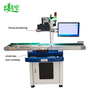 Machine de marquage laser ultraviolet à alignement par caméra CCD haute précision et positionnement visuel pour motifs complexes et petites pièces - Product Image 1