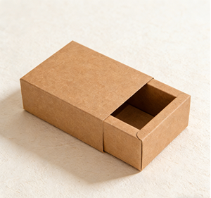 Boîte à tiroirs en papier kraft personnalisée pour outils de maquillage cosmétique - Vietnam pour emballage de luxe certifié ISO9001 sur mesure - Product Image 1