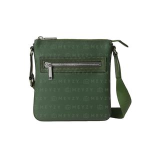 DM OEM Custom All Over Logo PU borsa a tracolla in pelle per <span class=keywords><strong>uomo</strong></span> monospalla <span class=keywords><strong>Messenger</strong></span> da <span class=keywords><strong>uomo</strong></span> con Logo personalizzato - Product Image 4