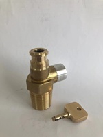 Vanne de bouteille GPL avec verrouillage de protection du remplissage
