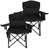 Chaise pliante en métal pour l'extérieur avec ce design pliable, facile à ranger, à transporter et à emballer, avec sac de transport