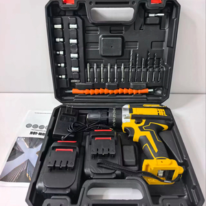 Taladro Inalámbrico de 20V-21V Max con Luz LED Inteligente, Batería de 1.1Ah, Alto Torque, Kit de Herramientas Eléctricas de Fabricante, en Tendencia - Product Image 1