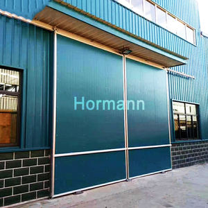 Industrie des portes coulissantes Porte de section automatique aérienne en gros avec moteur - Product Image 3