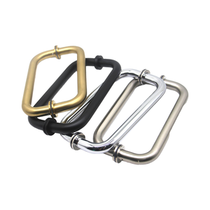 Matt Đen h loại thép không gỉ hiện đại chống ăn mòn cửa kính kéo xử lý cho văn phòng thương mại sử dụng khách sạn phòng ngủ - Product Image 5