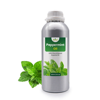 Huile essentielle de menthe poivrée biologique pour diffuseur, parfum - 100% pure, extrait naturel de menthe, qualité thérapeutique |   Prix en gros 1 kg