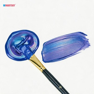 Vernice Acrilica Iridiscente Winrtsky, 18 Colori Cangianti, Colori Camaleonte per Pittura Artistica su Tela/Carta/Vetro, 60ml/2oz, Età <span class=keywords><strong>3</strong></span>+ - Product Image 3