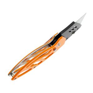 Couteau utilitaire pliant OEM à lame en acier SK5 à changement rapide, manche en aluminium, pour la découpe sécurisée et le bricolage - Product Image 5