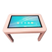 Mesa Táctil POLING de 32 Pulgadas 4K para Niños, Mesa Inteligente para Juegos, Mesa de Aprendizaje Inteligente para Niños