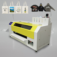 Impresora de camisetas digital de cama plana XINCAIJET DTF A3 de 33 cm con 1 año de garantía XP600, impresión automática completa de 600 mm