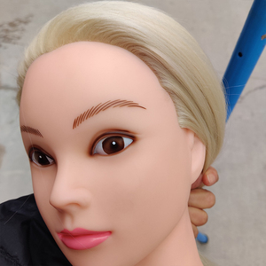 Maniquí Femenino para Prácticas de Peinado, Corte, Rizado y Estilismo, Modelo de Cabello Largo para Cosmetología - Product Image 5