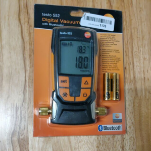 Testo 552 Manômetro Digital de Vácuo para Refrigeração e Ar Condicionado com Bluetooth - Product Image 6