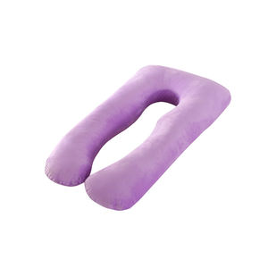 Buen vendedor <span class=keywords><strong>en</strong></span> forma de U almohada de <span class=keywords><strong>embarazo</strong></span> maternidad embarazada necesario 100% algodón orgánico seguridad y comodidad - Product Image 4