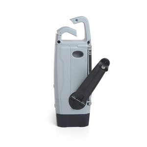 Xách tay Carabiner mặt trời nhỏ ánh sáng đèn flash có thể sạc lại ngân hàng điện Hand Crank Dynamo khẩn cấp đài phát thanh năng lượng mặt trời cảnh báo Led đèn pin - Product Image 2