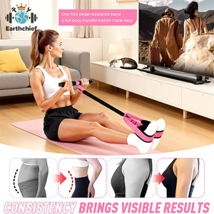 Pédale de tension multifonctionnelle pour exercices de yoga, étirements, sit-ups et entraînement de force – Ceinture de tension pour la <span class=keywords><strong>musculation</strong></span> - Product Image 5
