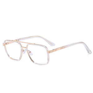 MS 97733 TR90 + kim loại nam ánh sáng màu xanh KhốI Kính UV400 ống kính quang học in mô hình chống ánh sáng màu xanh chặn tính năng - Product Image 5