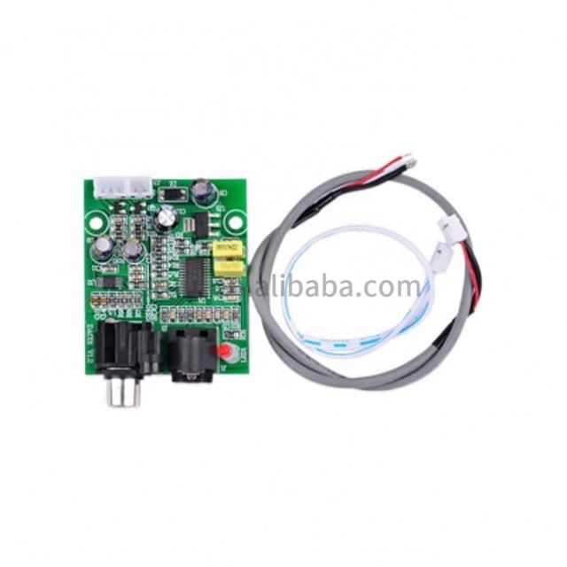 DAC Digital Decoder Board CS8416 CS4344 Optical Fiber Coaxial Digital Signal Input Stereo Audio Output Decoder For Amplifier DIY