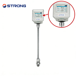 高解像度LCDタッチスクリーン熱式質量流量計（空気・ガス用、リアルタイムスマホアプリ制御、OEMカスタマイズ可能、ステンレス製） - Product Image 1