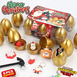 Nueva Caja Sorpresa de Huevos Dorados de Lotería para Niños, Juguete de Regalo Sorpresa para Niños y Niñas - Product Image 1