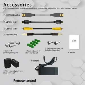 Barras <span class=keywords><strong>de</strong></span> <span class=keywords><strong>Sonido</strong></span> BS-18A para TV <span class=keywords><strong>con</strong></span> FM, Altavoz <span class=keywords><strong>de</strong></span> <span class=keywords><strong>Barra</strong></span> <span class=keywords><strong>de</strong></span> <span class=keywords><strong>Sonido</strong></span> Inalámbrico <span class=keywords><strong>de</strong></span> 54 W V5.0, Sistema <span class=keywords><strong>de</strong></span> <span class=keywords><strong>Sonido</strong></span> Envolvente <span class=keywords><strong>de</strong></span> Cine en Casa, Tarjeta TF/Aux/<span class=keywords><strong>RCA</strong></span> - Product Image 4