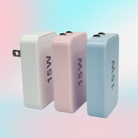 Pengisi Daya Perjalanan USB 20W Pengisi Daya Cepat dengan Port Type-C + USB-A Perlindungan OTP Bahan PC Tahan Api Bersertifikasi CE/FCC