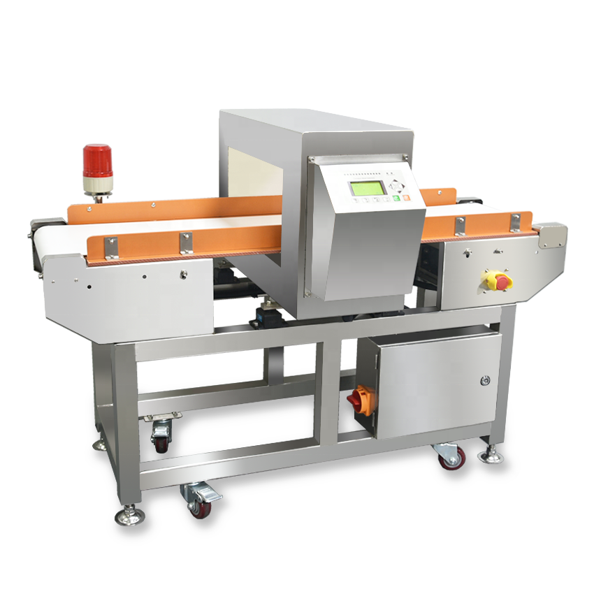 Высокопроизводительный промышленный пищевой металлоискатель с регистратором для закусок и молока