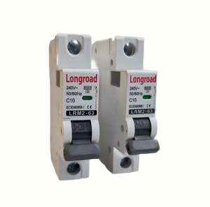 Interruptor Automático Miniatura <span class=keywords><strong>LONGROAD</strong></span> LRM2-63 1P/2P/3P/4P, Capacidad de Ruptura de 6kA, 400V, Montaje en Riel, para Uso Industrial y Doméstico - Product Image 5