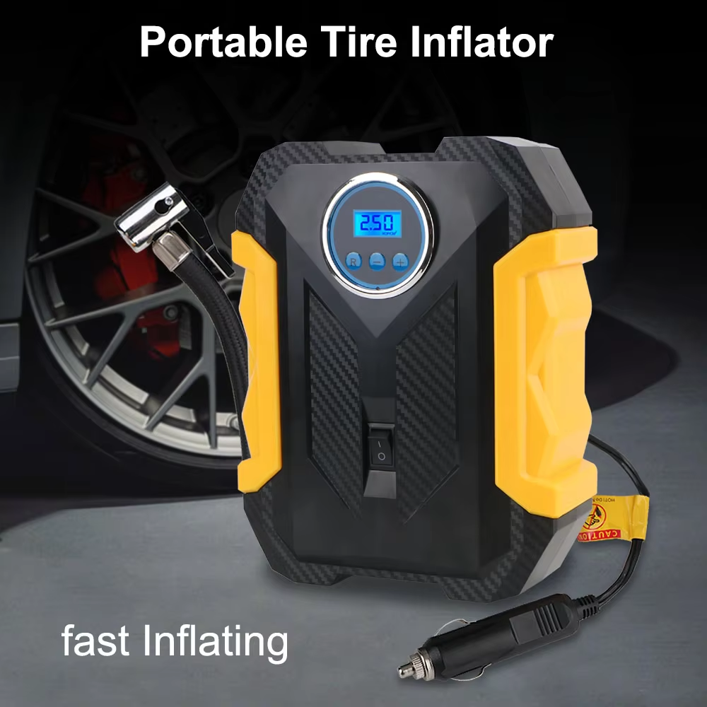 150 PSI 12V Digital Tire Inflator Car Air Pump Compressor Electric Portable Auto