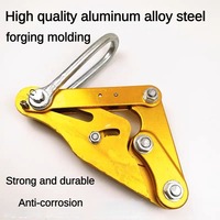 Serre-câble en alliage d'aluminium pour câble isolé, système de mesure en pouces, pour le serrage et le maintien des câbles de mise à la terre