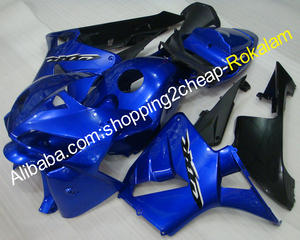 Pour Honda CBR600RR F5 <span class=keywords><strong>2005</strong></span> 2006 CBR600RRF5 CBR600 <span class=keywords><strong>600RR</strong></span> 05 06 Carénage Bleu Noir Pièces De Rechange Kit - Product Image 1