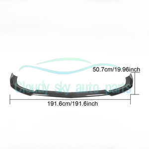 Spoiler avant en fibre de carbone YT X290 pour Mercedes Benz <span class=keywords><strong>AMG</strong></span> <span class=keywords><strong>GT</strong></span> 53 <span class=keywords><strong>63</strong></span> Coupé <span class=keywords><strong>4</strong></span> <span class=keywords><strong>portes</strong></span> 2019 2020 2021 2022 2023 2024 - Product Image 5