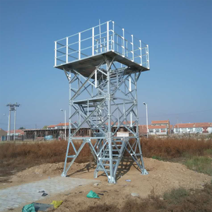 공장 맞춤형 관측탑 아연도금 30m 관측탑 튜블러 앵글 스틸 통신 소방 훈련 타워 - Product Image 1