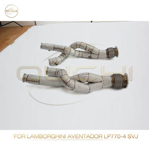 Tuyau d'échappement à haut débit OUCHI pour Lamborghini <span class=keywords><strong>Aventador</strong></span> SVJ LP770-4 2018-2021 6.5L V12 système d'échappement de pièce de Performance automatique - Product Image 5