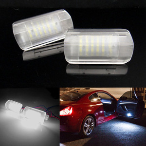 Infiniti LED Door Welcome Lights 26420-EG000 White Light Transparent Shell <b>Car</b> <b>Interior</b> Lighting - Product Image 1