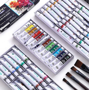 Maries – ensemble de peinture à l'<span class=keywords><strong>aquarelle</strong></span> 12/18/24 couleurs 12 ML, <span class=keywords><strong>aquarelle</strong></span> Non toxique pour les enfants étudiants en art - Product Image 2