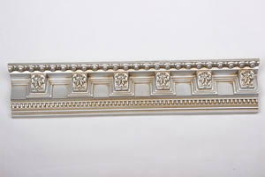 आधुनिक यूरोपीय पॉलीयूरेथेन सोने का मुकुट मोल्डिंग पीप इंटीरियर सजावटी नक्काशीदार कॉर्निस मोल्डिंग जीवन भर के लिए - Product Image 2