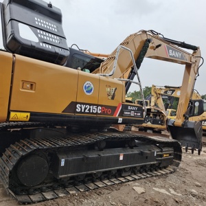 รถขุดขนาดเล็ก SANY 215C รุ่นปี 2022 น้ำหนัก 22 ตัน คุณภาพสูง ผลิตโดย Caterpillar มือสอง พร้อมเครื่องยนต์ ปั๊ม และมอเตอร์ - Product Image 1