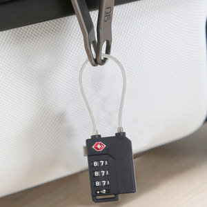 New tsa007 Hải Quan 3-Chữ Số Mật Khẩu Khóa Vali Vali Cáp Thép Tsa Mật Khẩu Ổ Khóa - Product Image 3